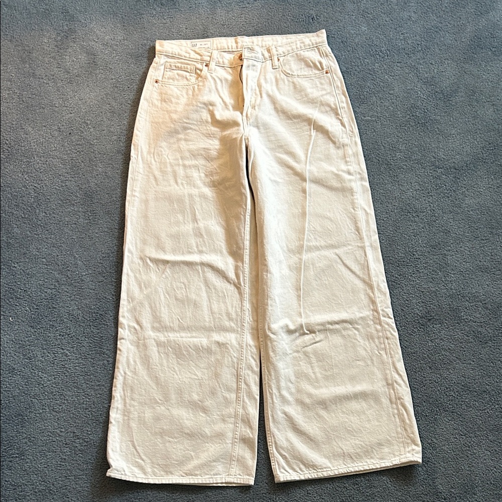 Gap Baggy White Denim Jeans (Summer 25/26)